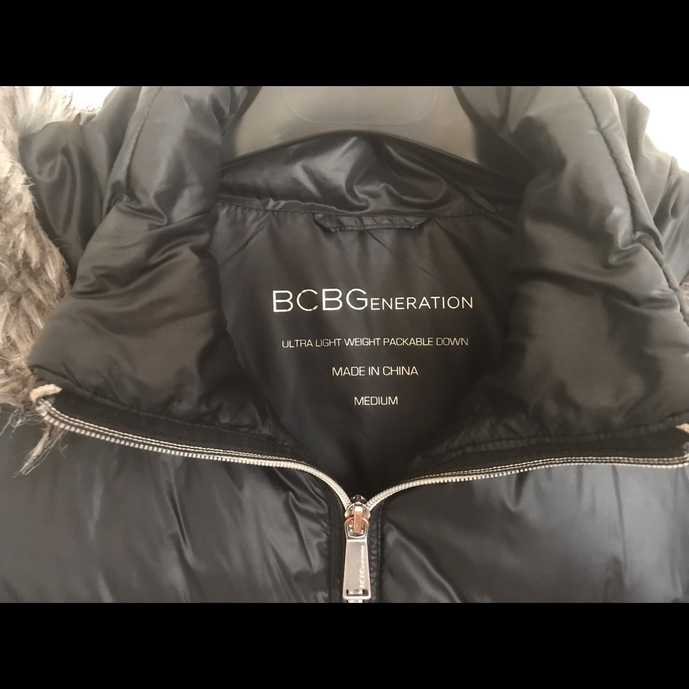 Bcbgeneration Packable Down Jacket With Hood - image 2